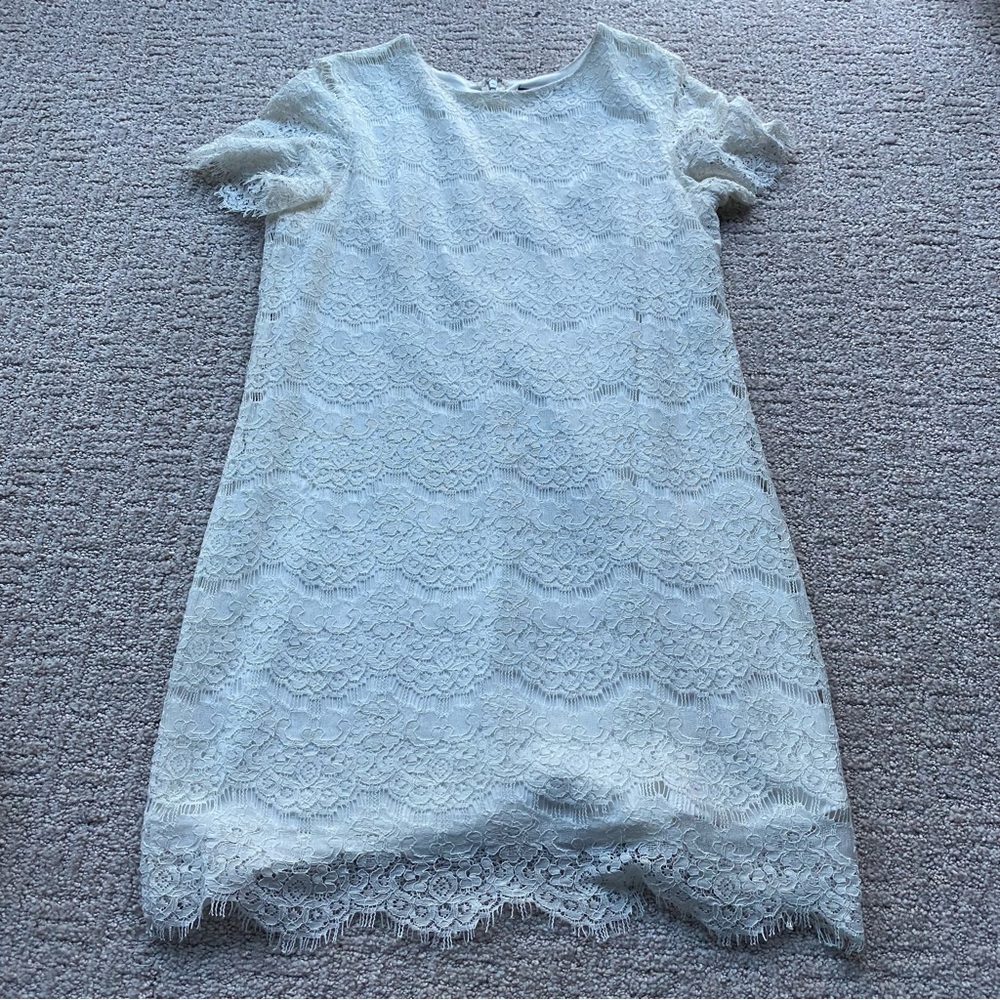 Lulus white lace dress - Picture 2 of 4